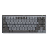 Logitech® MX Mechanical Wireless Illuminated Performance Keyboard, Mini, Graphite (LOG920010550) Each