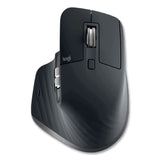 Logitech® MX Master 3S Performance Wireless Mouse, 2.4 GHz Frequency/32 ft Wireless Range, Right Hand Use, Black (LOG910006556) Each