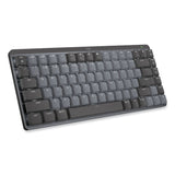 Logitech® MX Mechanical Wireless Illuminated Performance Keyboard, Mini, Graphite (LOG920010550) Each