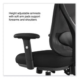 Alera® Alera Aeson Series Multifunction Task Chair, Supports Up to 275 lb, 15" to 18.82" Seat Height, Black Seat/Back, Black Base (ALEAS42M14) Each