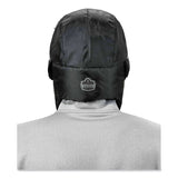 ergodyne® N-Ferno 6802 Classic Trapper Hat, Small/Medium, Black, Ships in 1-3 Business Days (EGO16843) Each