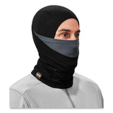 ergodyne® N-Ferno 6844 Dual-Layer Balaclava Face Mask, Nylon; Spandex, One Size Fits Most, Black, Ships in 1-3 Business Days (EGO16844) Each