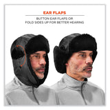 ergodyne® N-Ferno 6802 Classic Trapper Hat, Large/X-Large, Black, Ships in 1-3 Business Days (EGO16845) Each