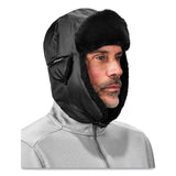 ergodyne® N-Ferno 6802 Classic Trapper Hat, Large/X-Large, Black, Ships in 1-3 Business Days (EGO16845) Each