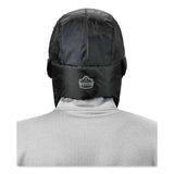 ergodyne® N-Ferno 6802 Classic Trapper Hat, X-Small, Black, Ships in 1-3 Business Days (EGO16846) Each