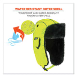 ergodyne® N-Ferno 6802 Classic Trapper Hat, Large/X-Large, Lime, Ships in 1-3 Business Days (EGO16855) Each