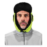 ergodyne® N-Ferno 6802 Classic Trapper Hat, Large/X-Large, Lime, Ships in 1-3 Business Days (EGO16855) Each