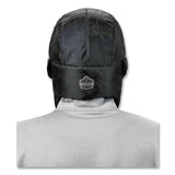 ergodyne® N-Ferno 6802Z Zippered Trapper Hat, Large/X-Large, Black, Ships in 1-3 Business Days (EGO16859) Each