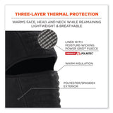 ergodyne® N-Ferno 6955 Insulated 3-Layer Balaclava Face Mask, Polartec FR Pwr Grid Fleece/Poly-Spandex,Black,Ships in 1-3 Business Days (EGO16955) Each