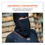 ergodyne® N-Ferno 6955 Insulated 3-Layer Balaclava Face Mask, Polartec FR Pwr Grid Fleece/Poly-Spandex,Black,Ships in 1-3 Business Days (EGO16955) Each
