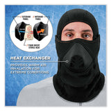 ergodyne® N-Ferno 6970 Extreme Hot Rox Balaclava Face Mask, Polyester/Spandex, One Size Fits Most, Black, Ships in 1-3 Business Days (EGO16971) Each