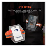 ergodyne® Squids 3386 Arm Band ID Badge Holder, Horizontal, 4 x 2.5, Orange, Ships in 1-3 Business Days (EGO19951) Each