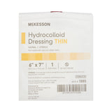 McKesson Thin Hydrocolloid Dressing Film Backing 6 X 7 Inch Sacral Hydrocolloid (882986_CS) 200/CS