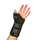 Titan Thumb™ Thumb Brace with Wrist Support Adult / Child Regular Adjustable Lacing Pulls Thumb / Wrist Black (512516_EA) 1/EA