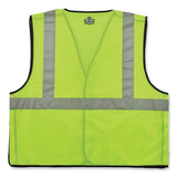 ergodyne® GloWear 8216BA Class 2 Breakaway Mesh ID Holder Vest, Polyester, 2X-Large/3X-Large, Lime, Ships in 1-3 Business Days (EGO21097) Each