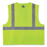 ergodyne® GloWear 8220HL Class 2 Standard Mesh Hook and Loop Vest, Polyester, 4X-Large/5X-Large, Lime, Ships in 1-3 Business Days (EGO21149) Each