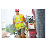 ergodyne® GloWear 8229Z Class 2 Economy Two-Tone Zipper Vest, Polyester, 2X-Large/3X-Large, Lime, Ships in 1-3 Business Days (EGO21297) Each