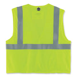 ergodyne® GloWear 8260FRHL Class 2 FR Safety Hook and Loop Vest, Modacrylic/Kevlar, Small/Medium, Lime, Ships in 1-3 Business Days (EGO21493) Each
