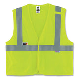 ergodyne® GloWear 8260FRHL Class 2 FR Safety Hook and Loop Vest, Modacrylic/Kevlar, 4X-Large/5X-Large, Lime, Ships in 1-3 Business Days (EGO21499) Each
