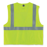 ergodyne® GloWear 8260FRHL Class 2 FR Safety Hook and Loop Vest, Modacrylic/Kevlar, 4X-Large/5X-Large, Lime, Ships in 1-3 Business Days (EGO21499) Each