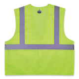 ergodyne® GloWear 8217BA Class 2 Breakaway Mesh Vest, Polyester, Small/Medium, Lime, Ships in 1-3 Business Days (EGO21523) Each