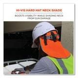 ergodyne® GloWear 8006 Hi-Vis Hard Hat Neck Shade, 12.25 x 10.5, Orange, Ships in 1-3 Business Days (EGO29061) Each