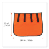 ergodyne® GloWear 8006 Hi-Vis Hard Hat Neck Shade, 12.25 x 10.5, Orange, Ships in 1-3 Business Days (EGO29061) Each