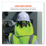 ergodyne® GloWear 8006 Hi-Vis Hard Hat Neck Shade, 12.25 x 10.5, Lime, Ships in 1-3 Business Days (EGO29063) Each