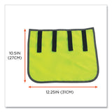 ergodyne® GloWear 8006 Hi-Vis Hard Hat Neck Shade, 12.25 x 10.5, Lime, Ships in 1-3 Business Days (EGO29063) Each