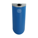 The 22 Gallon Spectrum Ellipse Recycling Bin (5246) Each