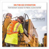 ergodyne® Chill-Its 5155 Low Profile Hydration Pack, 2 L, Hi-Vis Orange, Ships in 1-3 Business Days (EGO13157) Each