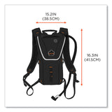 ergodyne® Chill-Its 5156 Low Profile Hydration Pack, 3 L, Black, Ships in 1-3 Business Days (EGO13161) Each