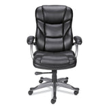 Alera® Alera Birns Series High-Back Task Chair, Supports Up to 250 lb, 18.11" to 22.05" Seat Height, Black Seat/Back, Chrome Base (ALEBN41B19) Each