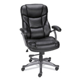 Alera® Alera Birns Series High-Back Task Chair, Supports Up to 250 lb, 18.11" to 22.05" Seat Height, Black Seat/Back, Chrome Base (ALEBN41B19) Each