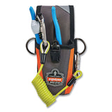 ergodyne® Arsenal 5561 Small Tool and Radio Loop Holster, 2.5 x 4.5 x 8.5, Polyester, Gray, Ships in 1-3 Business Days (EGO13561) Each