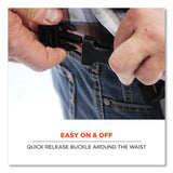 ergodyne® Arsenal 5707 Canvas Waist Apron, 14 Compartments, 25.5 x 34, Canvas, Gray, Ships in 1-3 Business Days (EGO13698) Each