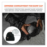 ergodyne® N-Ferno 6811ZI Rib Knit Hat + Bump Cap Insert, One Size Fits Most, Black, Ships in 1-3 Business Days (EGO16811) Each