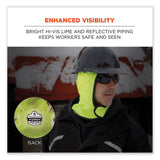 ergodyne® N-Ferno 6842 2-Layer Poly Shoulder Winter Liner, Fleece/Polyester, One Size Fits Most, Lime, Ships in 1-3 Business Days (EGO16841) Each