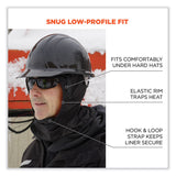 ergodyne® N-Ferno 6842 2-Layer Poly Shoulder Winter Liner, Fleece/Polyester, One Size Fits Most, Black, Ships in 1-3 Business Days (EGO16842) Each