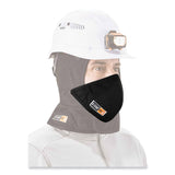 ergodyne® N-Ferno 6872 2-Layer FR Mouthpiece, Modacrylic Cotton, One Size Fits Most, Black, Ships in 1-3 Business Days (EGO16872) Each