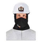 ergodyne® N-Ferno 6876 2-Layer FR Liner + Mouthpiece Kit, Modacrylic Cotton, One Size Fits Most, Black, Ships in 1-3 Business Days (EGO16876) Each