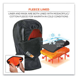 ergodyne® N-Ferno 6876 2-Layer FR Liner + Mouthpiece Kit, Modacrylic Cotton, One Size Fits Most, Black, Ships in 1-3 Business Days (EGO16876) Each