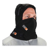 ergodyne® N-Ferno 6876 2-Layer FR Liner + Mouthpiece Kit, Modacrylic Cotton, One Size Fits Most, Black, Ships in 1-3 Business Days (EGO16876) Each