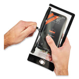 ergodyne® Squids 3195 Cell Phone Tool Tethering Kit, 1 lb Max Working Capacity, 12" to 48", Black/Orange, Ships in 1-3 Business Days (EGO19665) Each