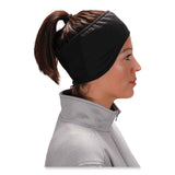 ergodyne® N-Ferno 6887 2-Layer Winter Headband, Spandex/Fleece, One Size Fits Most, Black, Ships in 1-3 Business Days (EGO16887) Each