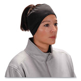 ergodyne® N-Ferno 6887 2-Layer Winter Headband, Spandex/Fleece, One Size Fits Most, Black, Ships in 1-3 Business Days (EGO16887) Each