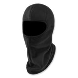 ergodyne® N-Ferno 6893Z Balaclava w/ Zipper for Bump Cap Insert, Polyester Fleece, One Size Fit Most, Black, Ships in 1-3 Business Days (EGO16894) Each