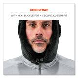 ergodyne® N-Ferno 6802ZI Zipper Trapper Hat + Universal Bump Cap, L/XL, Black, Ships in 1-3 Business Days (EGO16899) Each