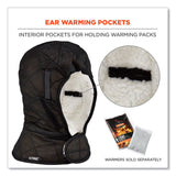 ergodyne® N-Ferno 6952 3Layer Quilt Shoulder Winter Liner, Foam/Polyester/Sherpa, One Size Fits Most, Black, Ships in 1-3 Business Days (EGO16952) Each