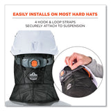 ergodyne® N-Ferno 6952 3Layer Quilt Shoulder Winter Liner, Foam/Polyester/Sherpa, One Size Fits Most, Black, Ships in 1-3 Business Days (EGO16952) Each